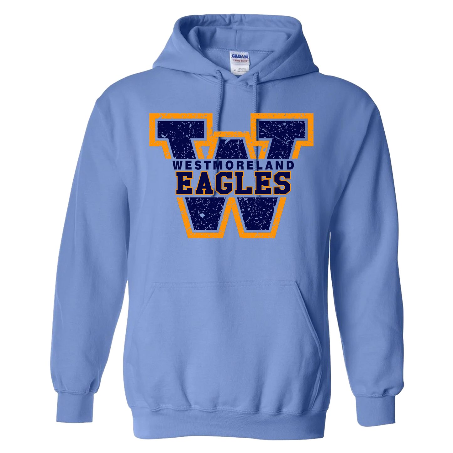 Grunge "W" Eagles Hoodie