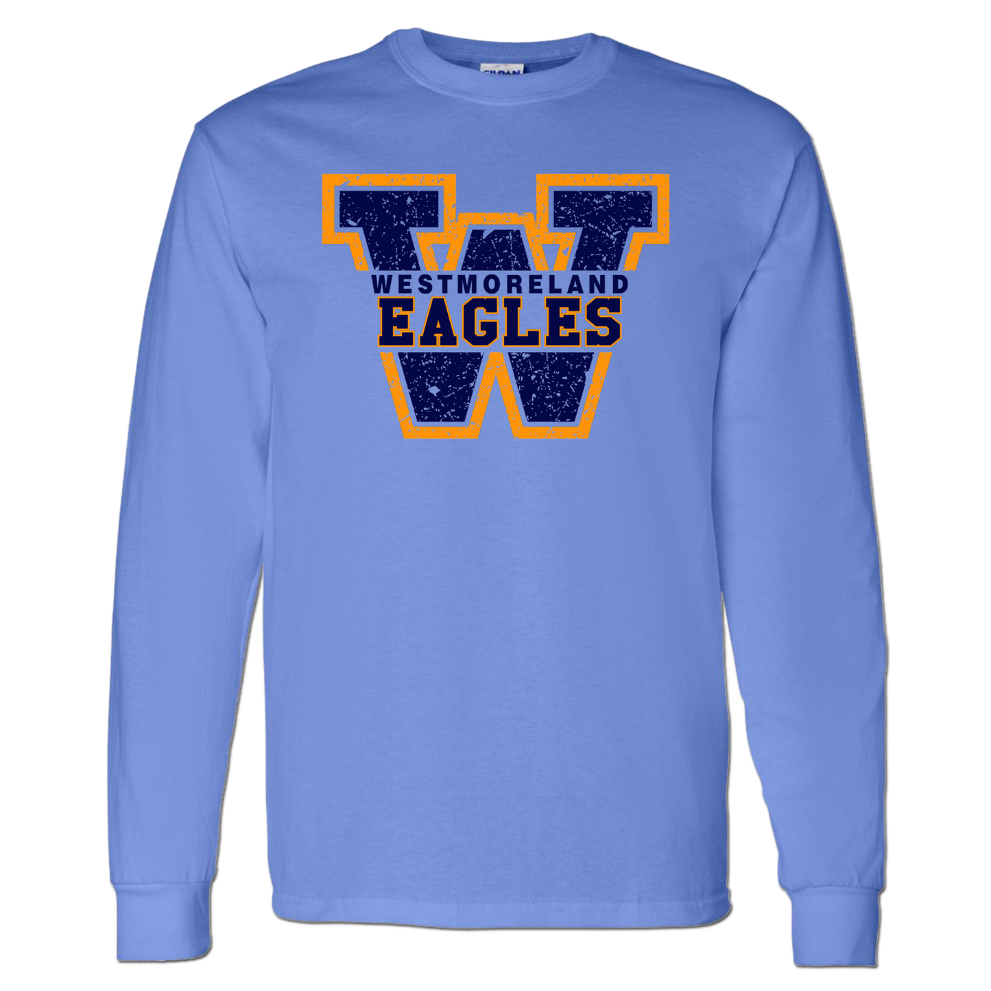 Grunge "W" Eagles Longsleeve T-Shirt