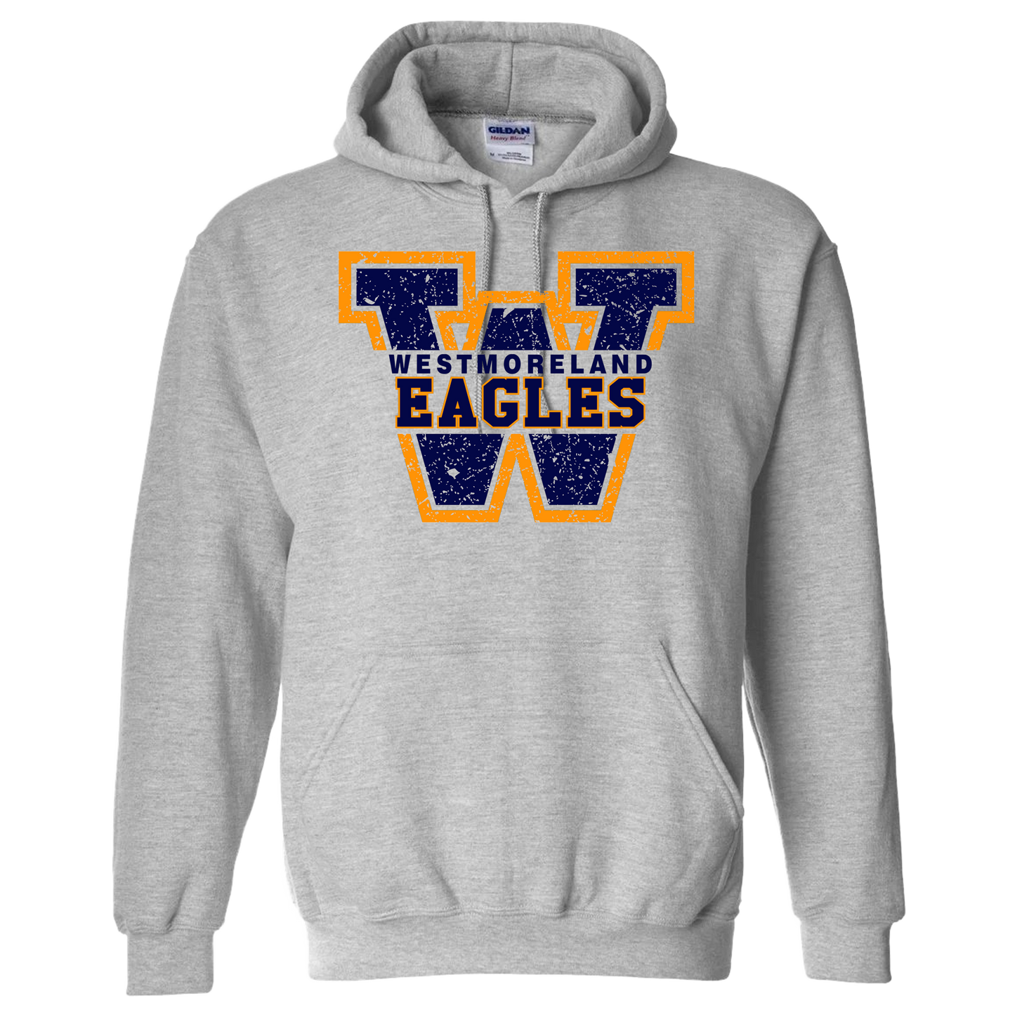 Grunge "W" Eagles Hoodie