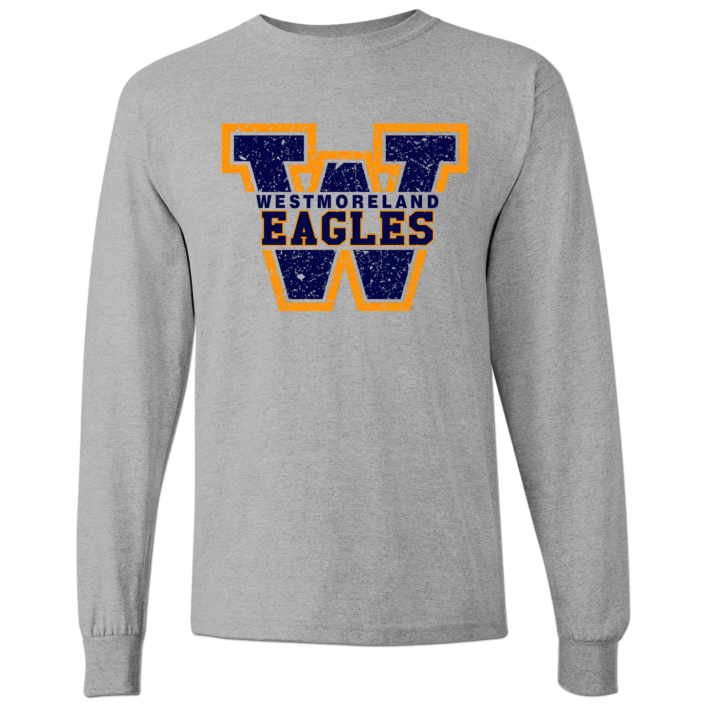 Grunge "W" Eagles Longsleeve T-Shirt