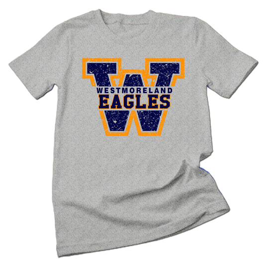 Grunge "W" Eagles T-Shirt