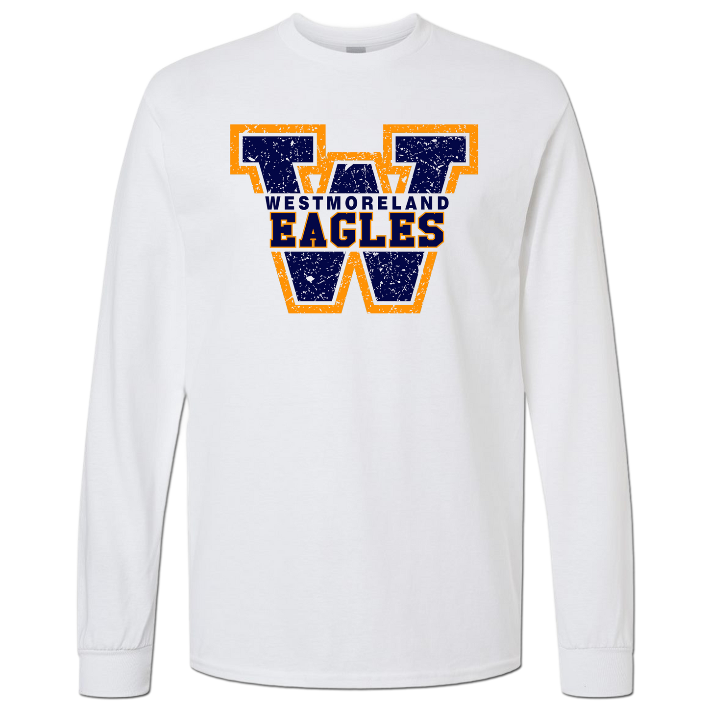 Grunge "W" Eagles Longsleeve T-Shirt